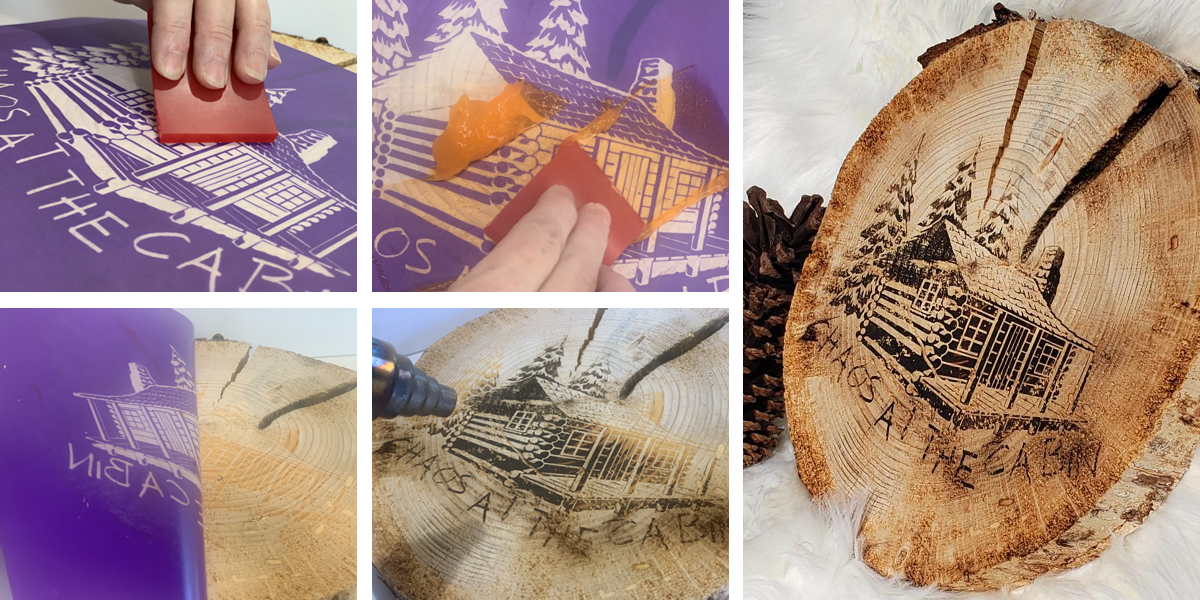 How to Use Mesh Stencils for Wood Burning - So Fontsy