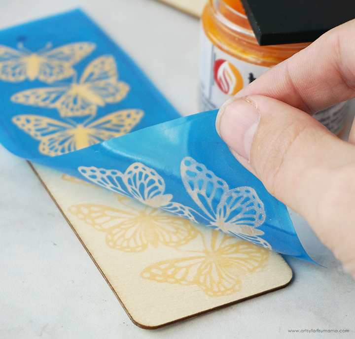 Wooden Butterfly Bookmarks