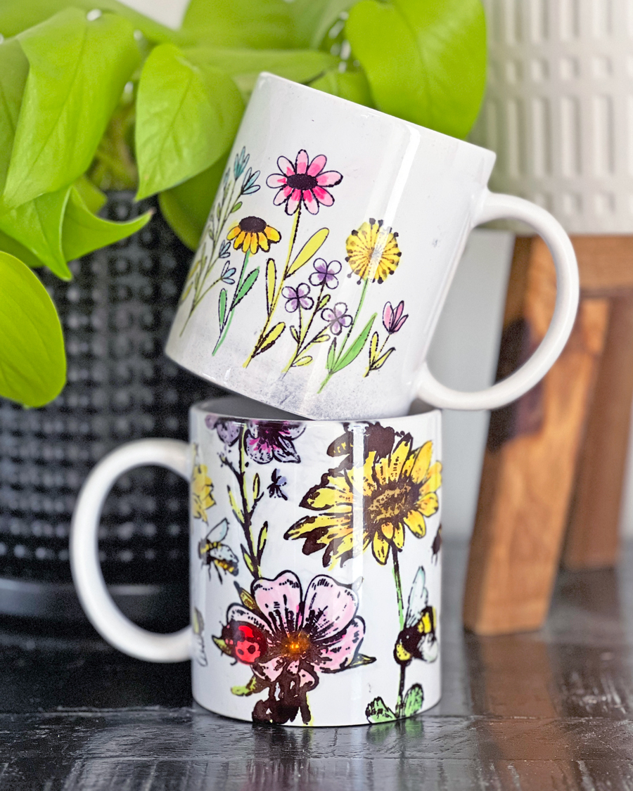 sublimation mugs craft party with ikonart