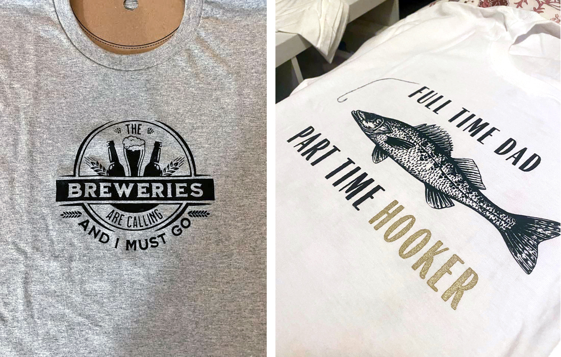 diy shirt for fathers day with ikonart