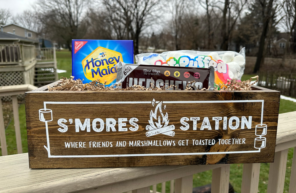 smores station fathers day gift diy ikonart
