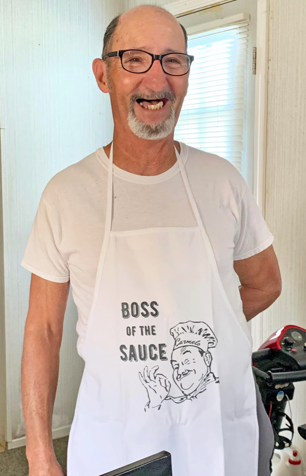 custom apron fathers day gift ikonart stencil