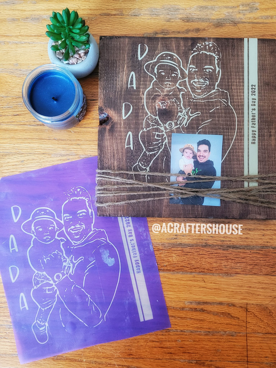photo to line art sign ikonart fathers day