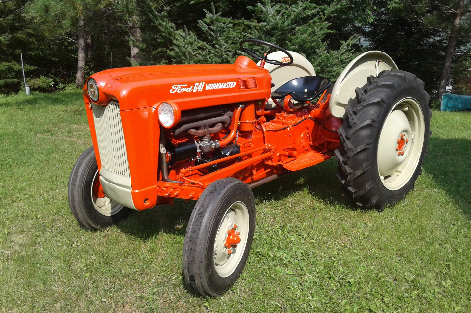 ford tractor restoration with ikonart stencils