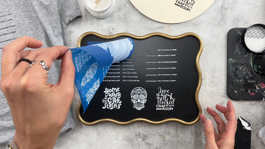 print test for Ikonart stencils